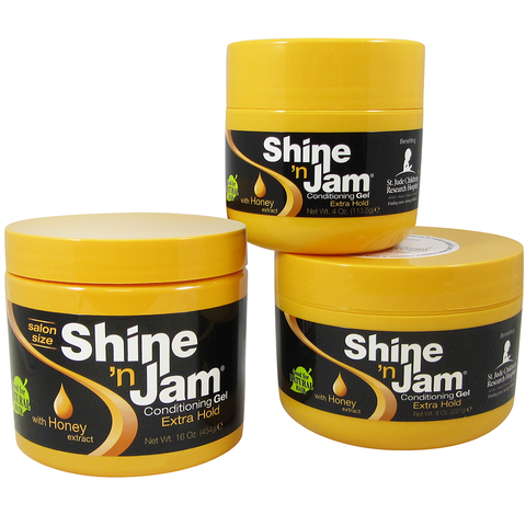 AMPRO Shine n Jam Extra Hold Braiding gel – Hairnergy Braids